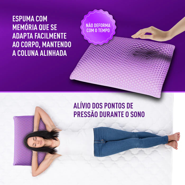 Almohada Cervical ortopedica de contorno ergonomico
